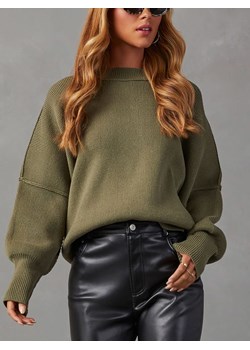 LA Angels Sweter w kolorze oliwkowym ze sklepu Limango Polska w kategorii Swetry damskie - zdjęcie 187733772