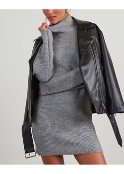 LA Angels Sukienka dzianinowa w kolorze szarym ze sklepu Limango Polska w kategorii Sukienki - zdjęcie 187733790