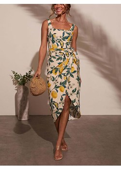 LA Angels Sukienka w kolorze beżowo-zielonym ze sklepu Limango Polska w kategorii Sukienki - zdjęcie 187734093