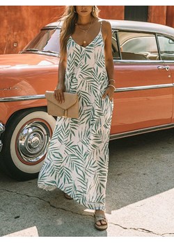 LA Angels Sukienka w kolorze kremowo-zielonym ze sklepu Limango Polska w kategorii Sukienki - zdjęcie 187734461