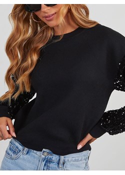 LA Angels Sweter w kolorze czarnym ze sklepu Limango Polska w kategorii Swetry damskie - zdjęcie 187734861