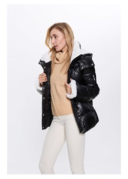 Bébé Kurtka zimowa w kolorze czarnym ze sklepu Limango Polska w kategorii Kurtki damskie - zdjęcie 187735772