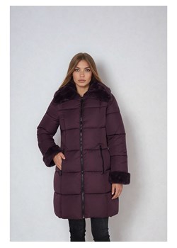 Jessica Simpson Płaszcz zimowy w kolorze fioletowym ze sklepu Limango Polska w kategorii Kurtki damskie - zdjęcie 187736270