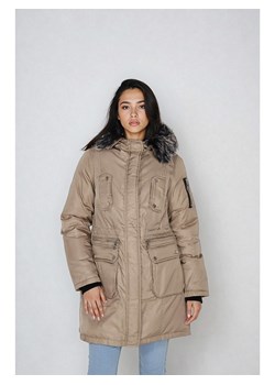 Steve Madden Parka w kolorze beżowym ze sklepu Limango Polska w kategorii Kurtki damskie - zdjęcie 187736450
