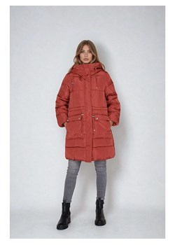 Steve Madden Płaszcz zimowy w kolorze czerwonym ze sklepu Limango Polska w kategorii Kurtki damskie - zdjęcie 187736513