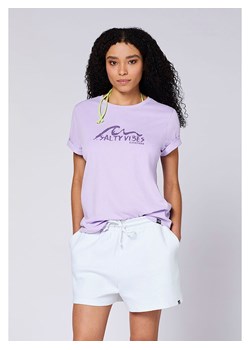 Chiemsee Koszulka w kolorze fioletowym ze sklepu Limango Polska w kategorii Bluzki damskie - zdjęcie 187736961