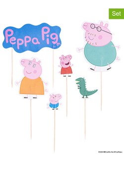 Dr. Oetker Nakładki (24 szt.) &quot;Peppa &amp; Family&quot; w różnych kolorach na tort ze sklepu Limango Polska w kategorii Akcesoria do pieczenia - zdjęcie 187739333