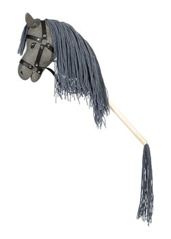 ASTRUP Koń &quot;Sky&quot; w kolorze szarym na kiju - 3+ ze sklepu Limango Polska w kategorii Zabawki - zdjęcie 187739534