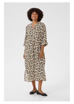 Kaffe Lniana sukienka w kolorze beżowym ze sklepu Limango Polska w kategorii Sukienki - zdjęcie 187742693