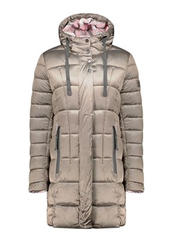 Geographical Norway Płaszcz pikowany &quot;Bulli&quot; w kolorze szarobrązowym ze sklepu Limango Polska w kategorii Kurtki damskie - zdjęcie 187744204