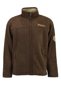 Geographical Norway Kurtka polarowa "Usine" w kolorze brązowym ze sklepu Limango Polska w kategorii Bluzy męskie - zdjęcie 187744252