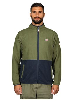 Geographical Norway Kurtka polarowa "Touki" w kolorze khaki ze sklepu Limango Polska w kategorii Bluzy męskie - zdjęcie 187744260