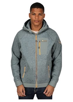 Geographical Norway Kurtka polarowa "Tocket" w kolorze szarym ze sklepu Limango Polska w kategorii Bluzy męskie - zdjęcie 187744302