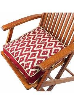 ABERTO DESIGN Poduszka w kolorze czerwono-białym ze sklepu Limango Polska w kategorii Poduszki dekoracyjne - zdjęcie 187744754