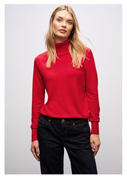 Street One Golf w kolorze czerwonym ze sklepu Limango Polska w kategorii Swetry damskie - zdjęcie 187744814