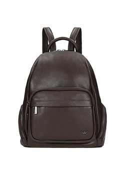 Wojas Czekoladowy Skórzany Plecak Miejski ze sklepu Wojas w kategorii Plecaki - zdjęcie 187745384