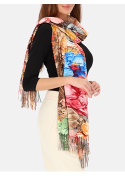 Artystyczny szal kwiatowy z kaszmirem i wełną Potis & Verso ze sklepu Eye For Fashion w kategorii Szaliki i chusty damskie - zdjęcie 187745443