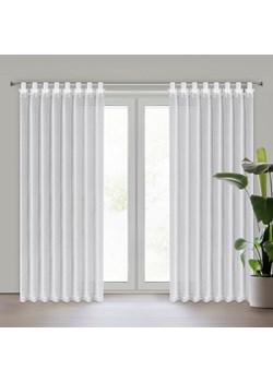 FIRANA GOTOWA ALEXANDRA NA SZELKACH 140 X 250 CM BIAŁY ze sklepu lenaodniemowlakadoszkolniaka.pl w kategorii Firany - zdjęcie 187745741