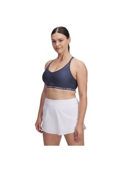 Biustonosz treningowy Under Armour UA Crossback Low Bra - szary ze sklepu Sportstylestory.com w kategorii Biustonosze - zdjęcie 187746371