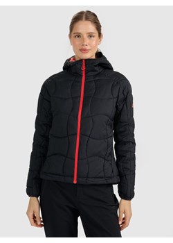 Damska kurtka puchowa pikowana Primaloft Silver 4F 4FWAW25TDJAF0782 - czarna ze sklepu Sportstylestory.com w kategorii Kurtki damskie - zdjęcie 187746561