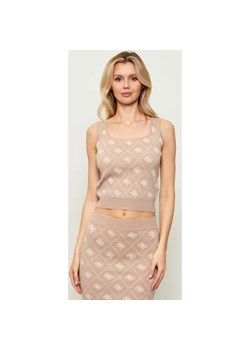 GUESS Top SARAH | Slim Fit | z dodatkiem wełny ze sklepu Gomez Fashion Store w kategorii Bluzki damskie - zdjęcie 187747654