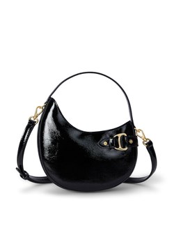 Torebka LAUREN RALPH LAUREN 431P04070001 Czarny ze sklepu eobuwie.pl w kategorii Torebki hobo - zdjęcie 187747691