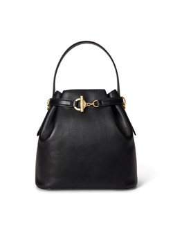 Torebka LAUREN RALPH LAUREN 431982787001 Czarny ze sklepu eobuwie.pl w kategorii Torebki worki - zdjęcie 187747702