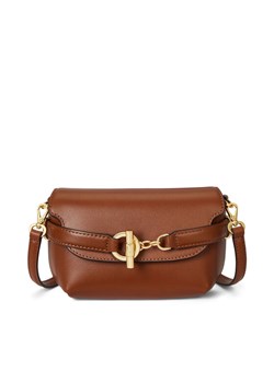 Torebka LAUREN RALPH LAUREN 431P04297002 Brązowy ze sklepu eobuwie.pl w kategorii Listonoszki - zdjęcie 187747713