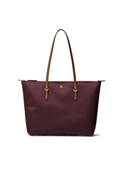 LAUREN RALPH LAUREN Torebka 431916737045 Bordowy ze sklepu MODIVO w kategorii Torby Shopper bag - zdjęcie 187747921