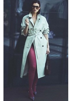 Rajstopy w wypukłe kreski bordowe Liset 80 DEN, Kolor bordowy, Rozmiar 5, Gabriella ze sklepu Primodo w kategorii Rajstopy - zdjęcie 187748250