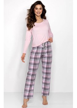 Piżama damska długa Miracle, Kolor różowy-wzór, Rozmiar L, Momenti per me ze sklepu Primodo w kategorii Piżamy damskie - zdjęcie 187748350