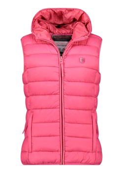 Geographical Norway Kamizelka pikowana "Vatikotal" w kolorze różowym ze sklepu Limango Polska w kategorii Kamizelki damskie - zdjęcie 187748680