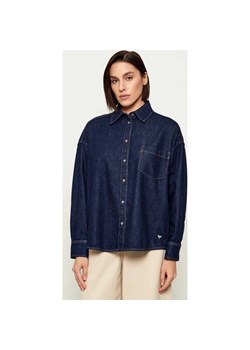 Weekend MaxMara Jeansowa koszula WKDFOGGIA | Relaxed fit ze sklepu Gomez Fashion Store w kategorii Koszule damskie - zdjęcie 187749473