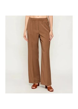 Weekend MaxMara Wełniane spodnie WKDMALLO | Loose fit ze sklepu Gomez Fashion Store w kategorii Spodnie damskie - zdjęcie 187749734