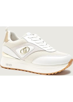 Liu Jo Skórzane sneakersy MAXI WONDER 97 BIS ze sklepu Gomez Fashion Store w kategorii Buty sportowe damskie - zdjęcie 187749760