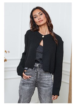 So Cachemire Kardigan &quot;Fakis&quot; w kolorze czarnym ze sklepu Limango Polska w kategorii Swetry damskie - zdjęcie 187749811