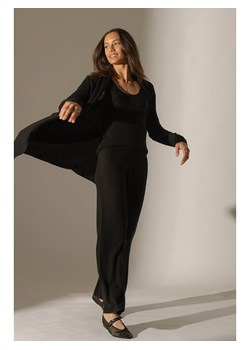 Perfect Cashmere Kaszmirowy kardigan &quot;Kara&quot; w kolorze czarnym ze sklepu Limango Polska w kategorii Swetry damskie - zdjęcie 187749901