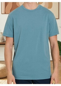 Sinsay - Koszulka basic - zielony ze sklepu Sinsay w kategorii T-shirty męskie - zdjęcie 187750533