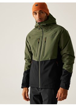 Regatta Kurtka przejściowa &quot;Highton Stretch&quot; w kolorze oliwkowo-czarnym ze sklepu Limango Polska w kategorii Kurtki męskie - zdjęcie 187750703