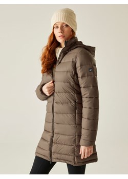 Regatta Płaszcz pikowany &quot;Starler&quot; w kolorze szarobrązowym ze sklepu Limango Polska w kategorii Kurtki damskie - zdjęcie 187750780