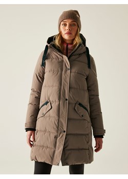 Regatta Płaszcz pikowany &quot;Eryn&quot; w kolorze szarobrązowym ze sklepu Limango Polska w kategorii Kurtki damskie - zdjęcie 187750913