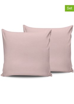 Elizabed Poszewki renforcè (2 szt.) w kolorze jasnoróżowym na poduszkę ze sklepu Limango Polska w kategorii Poduszki dekoracyjne - zdjęcie 187752122