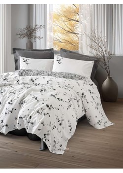 Mijolnir Komplet pościeli renforcé &quot;Elaria&quot; w kolorze biało-antracytowym ze sklepu Limango Polska w kategorii Pościele - zdjęcie 187752123