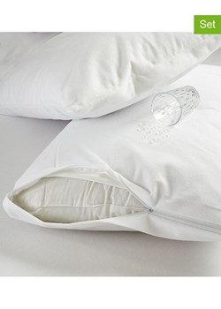 Colourful Cotton Poszewki (2 szt.) w kolorze białym na poduszkę ze sklepu Limango Polska w kategorii Poduszki dekoracyjne - zdjęcie 187752131