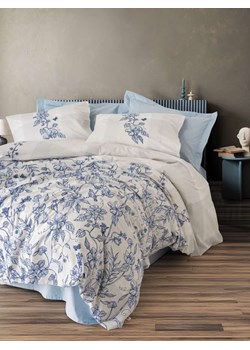 Mijolnir Komplet pościeli renforcé &quot;Linora&quot; w kolorze biało-niebieskim ze sklepu Limango Polska w kategorii Pościele - zdjęcie 187752194