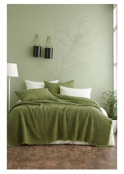 Mijolnir Narzuta &quot;Muslin&quot; w kolorze khaki ze sklepu Limango Polska w kategorii Tekstylia - zdjęcie 187752260