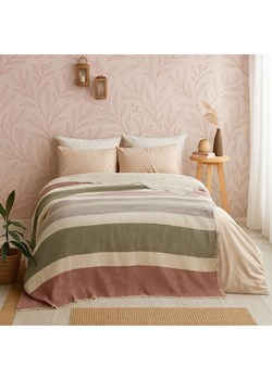 Mijolnir Narzuta &quot;Muslin&quot; w kolorze kremowo-oliwkowym ze sklepu Limango Polska w kategorii Tekstylia - zdjęcie 187752261