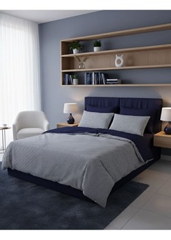 Mijolnir Komplet pościeli renforcé w kolorze granatowo-białym ze sklepu Limango Polska w kategorii Pościele - zdjęcie 187752271