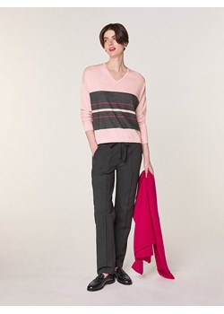 Rodier Wełniany sweter w kolorze jasnoróżowo-zielonym ze sklepu Limango Polska w kategorii Swetry damskie - zdjęcie 187752574