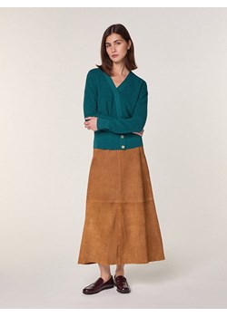 Rodier Wełniany kardigan w kolorze morskim ze sklepu Limango Polska w kategorii Swetry damskie - zdjęcie 187752654